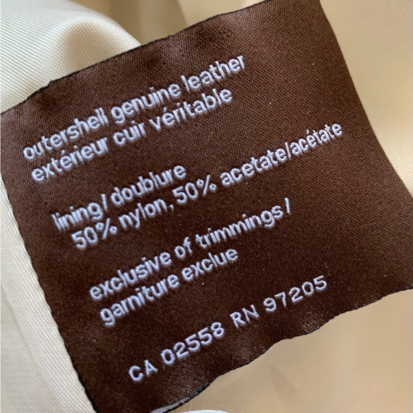 Womens Danier Leather Jacket - Picture 7 of 7